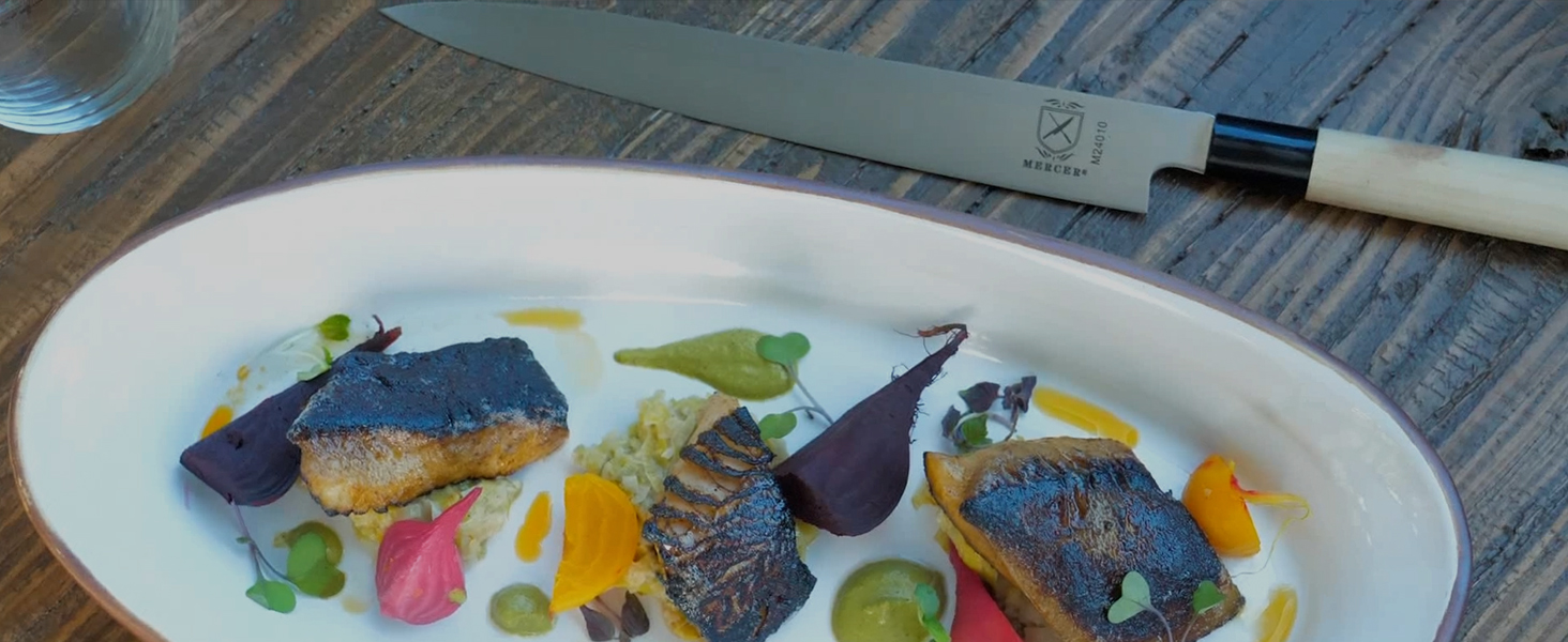 Amazon.com: Mercer Culinary Asian Collection Nakiri Vegetable
